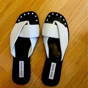 Steve Madden sandals.